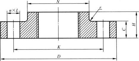 平面（FF)帶頸螺紋鋼制管法蘭 (適用于 PN 6、PN 10、PN 16、PN 25 和 PN 40